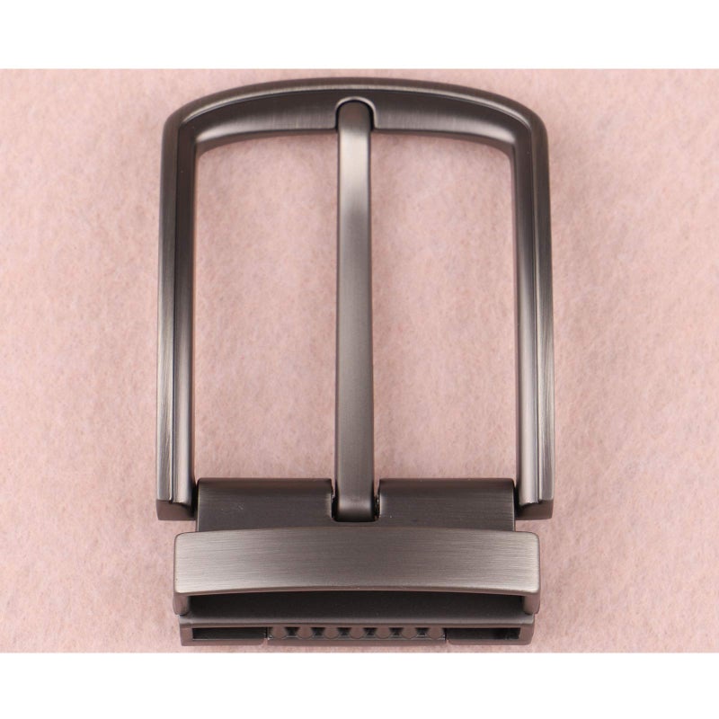 McFanBe 1.5 Inches (38-40 mm) Belt Buckle Single Prong Square Replacement Buckle for Men Women Belt (Grey19) - Image 2